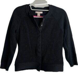 Banana Republic Mesh Front Cardigan